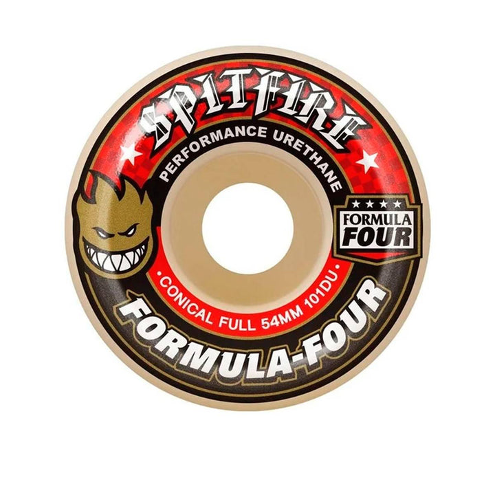 F4 101 CONICAL FULL 54mm スケートボード スケボー ウィール