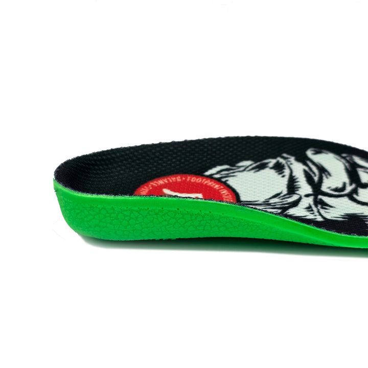 KING FOAM KINGFOAM ORTHOTICS SKELTON BLACK スケートボード スケボー インソール 中敷き