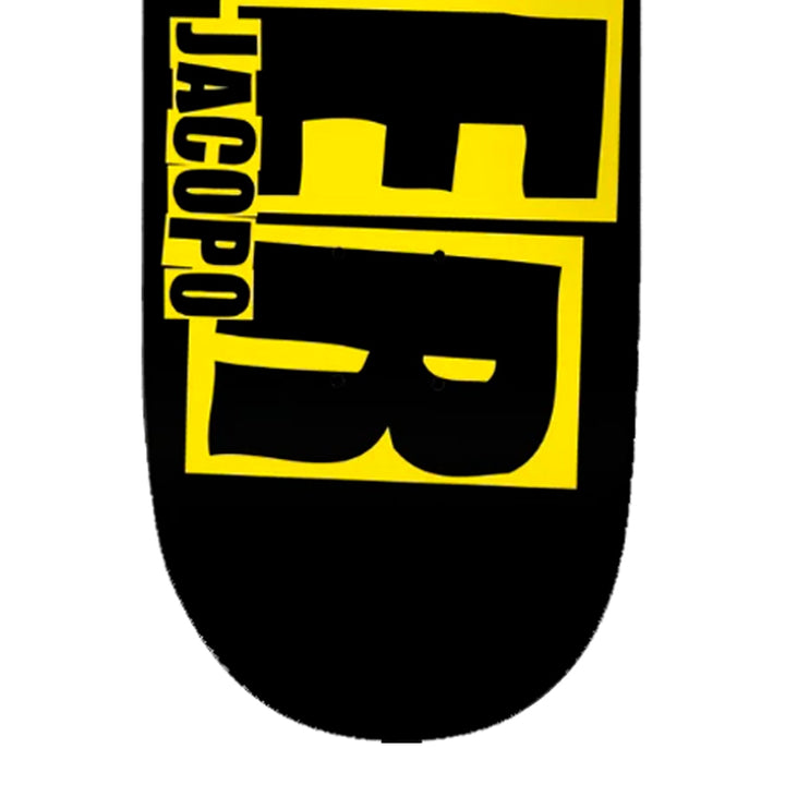 JC BRAND LOGO DANGER YELLOW 8.0 スケートボード スケボー デッキ