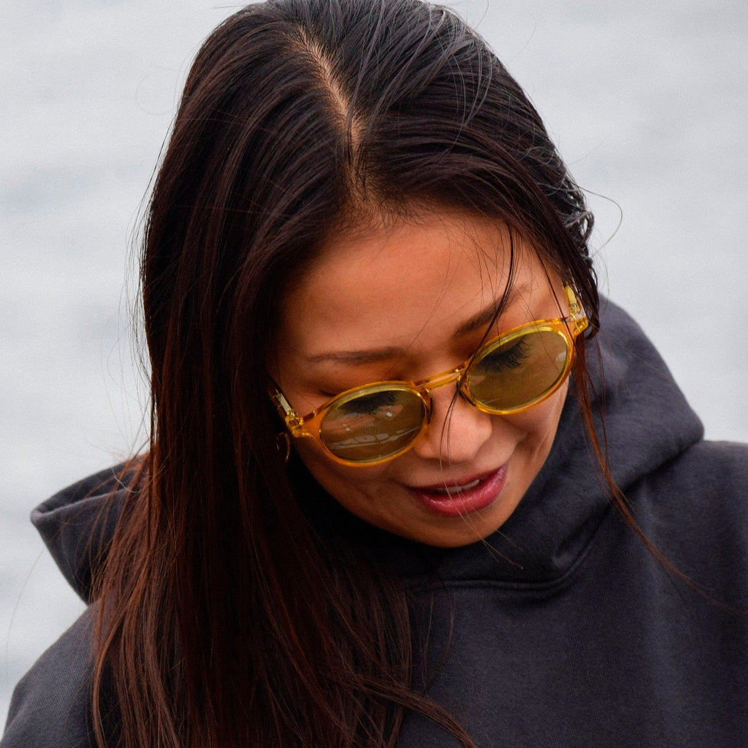 PORTO Clear Honey Gloss x Opal Green WP 激撥水偏光レンズ vidg00527