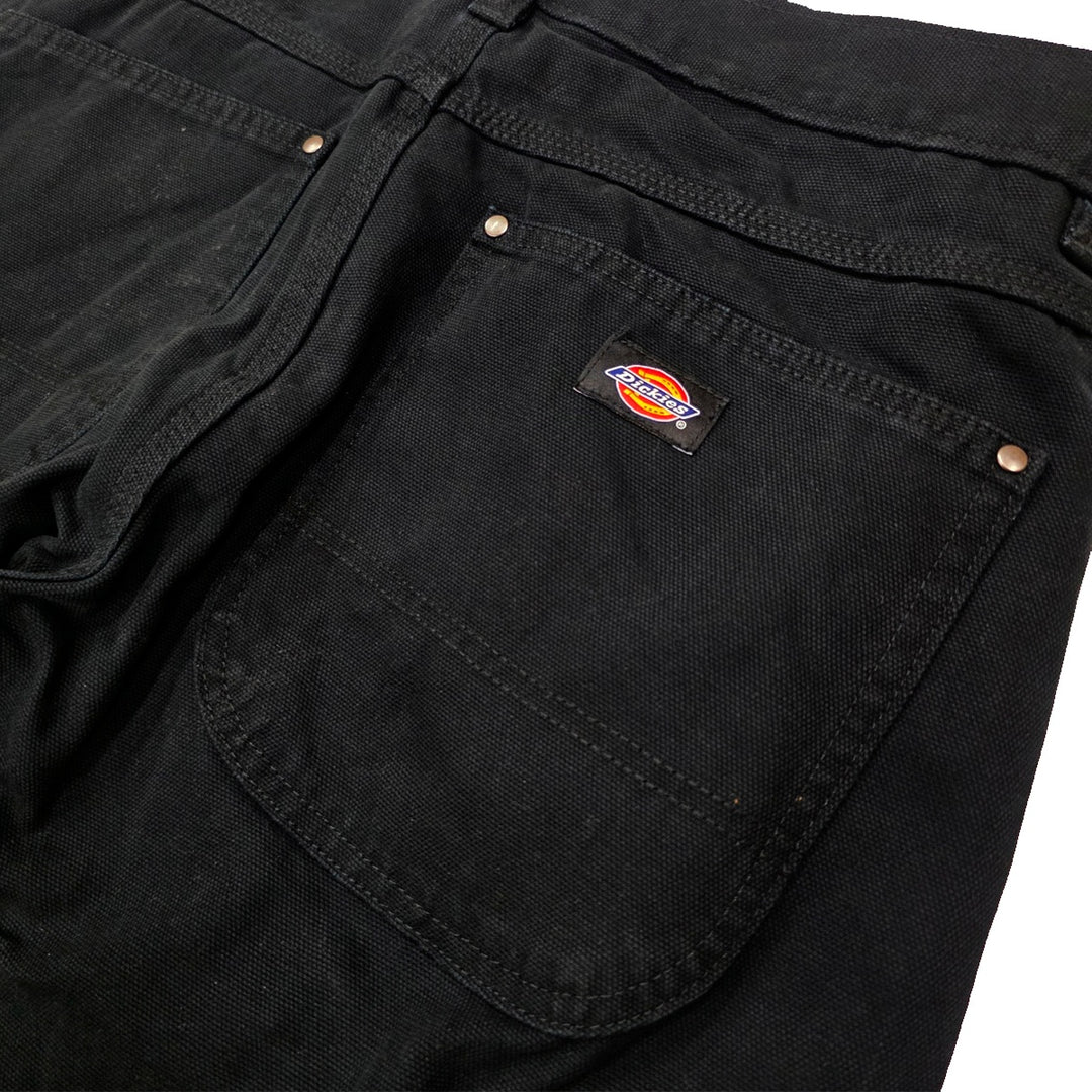 DICKIES x THRASHER Double knee pants BLACK
