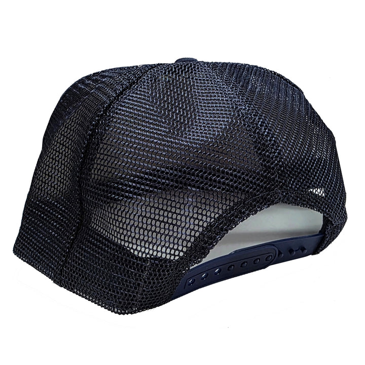 CROSS LETTER FLIP MESH HAT NAVY スケートボード スケボー キャップ メンズ アパレル 帽子