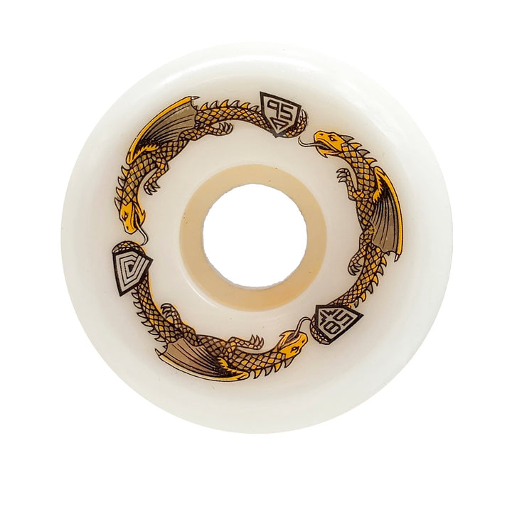 POWELL DRAGON FORMULA YELLOW 58mm×33mm 95A