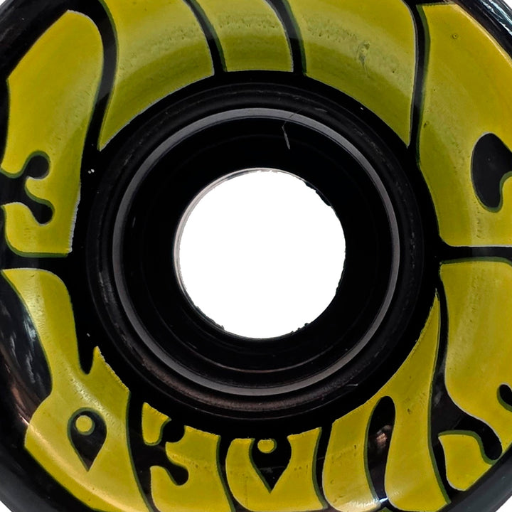 OJ SUPER JUICE BLACK / YELLOW 60mm 78a スケートボード スケボー ウィール