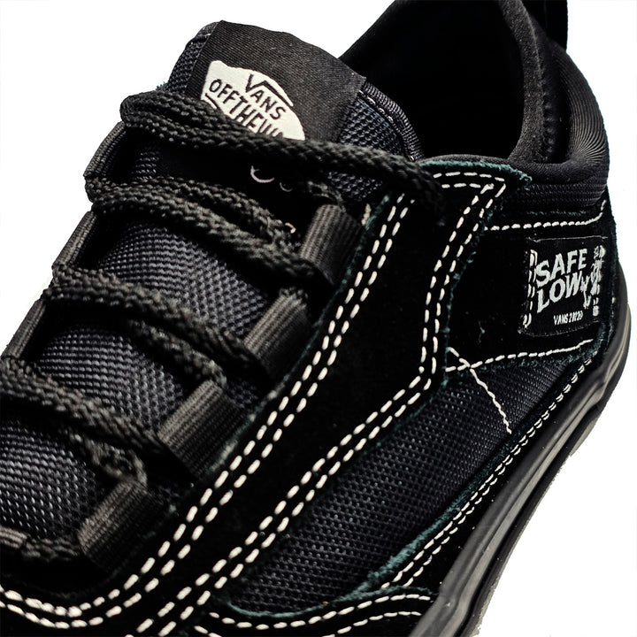 VANS SKATE SAFE LOW BLACK/BLACK スケートボード スケボー シューズ スケシュー スニーカー 靴 メンズ