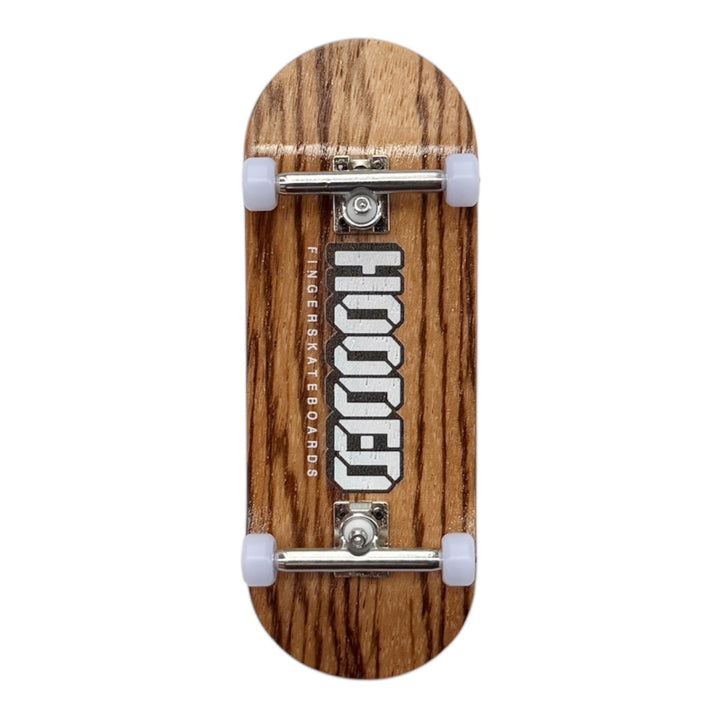 【指スケ】HOODED STARTER COMPLETE フィンガースケートボード (ZEBRA-WOOD)