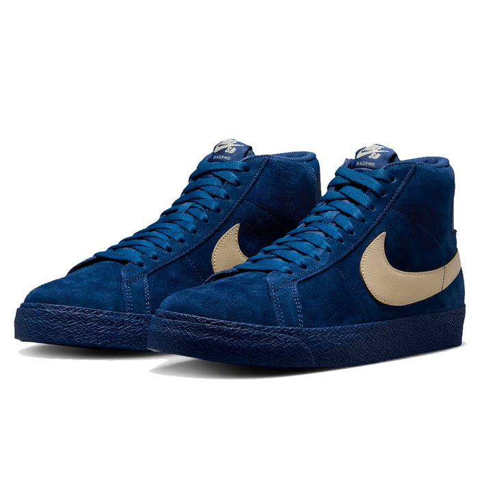 NIKE SB ZOOM BLAZER MID ( COASTAL BLUE/PALE YE ) IO0667-400