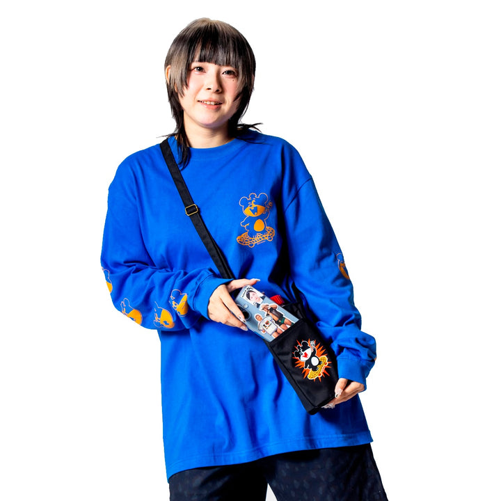 でん六 x MxMxM “ポリッピーと一緒” ポーチ BLACK