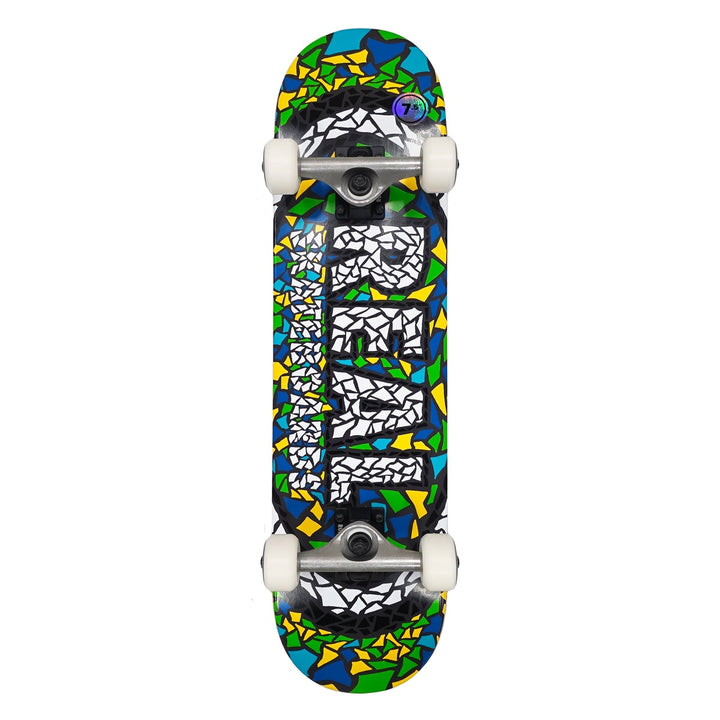 MOSAIC OVAL MELANGE 7.5 キッズサイズ スケートボード スケボー コンプリート 完成組立品 セット