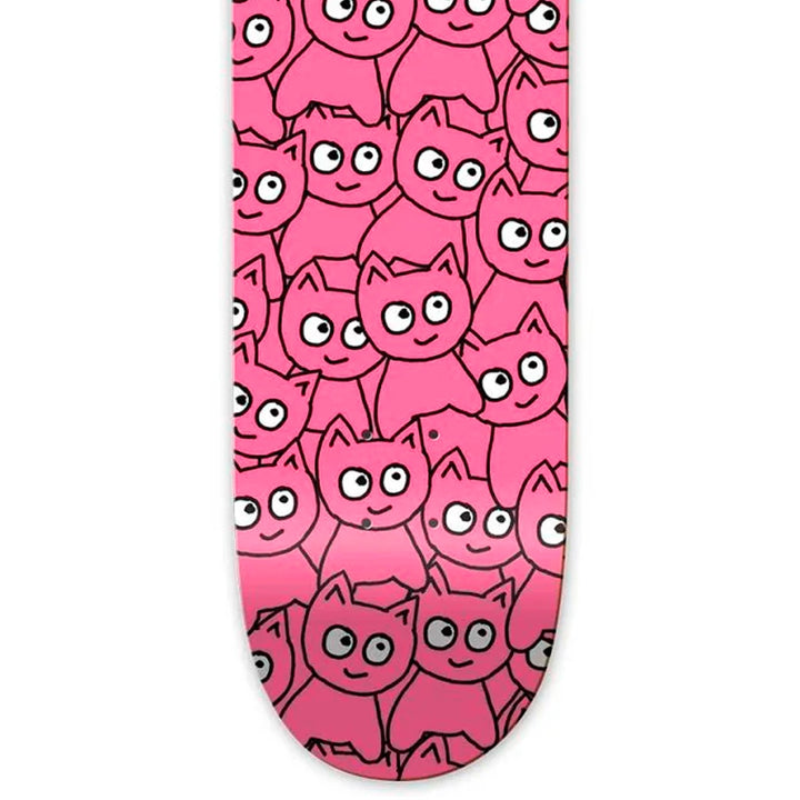 STICKER PILE PINK 7.5 キッズサイズ スケートボード スケボー デッキ