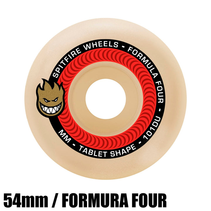 F4 101 TABLETS 54mm スケートボード スケボー ウィール