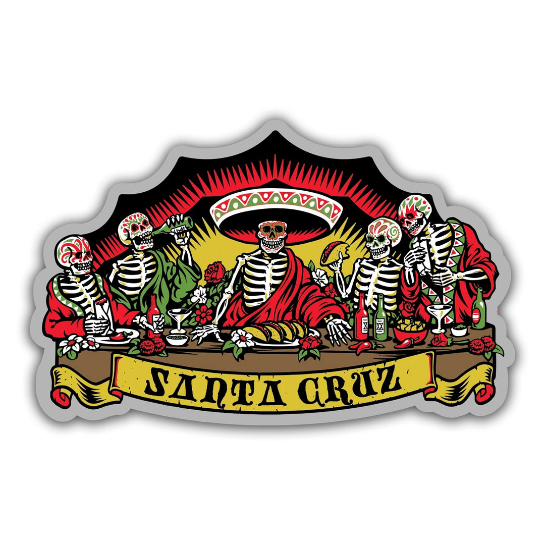 GUZMAN DINERS 4.25inch スケートボード スケボー ステッカー シール