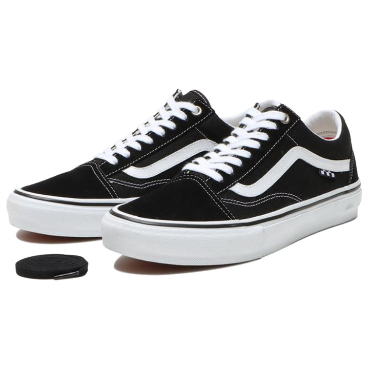 VANS SKATE OLD SKOOL (オールドスクール) BLACK/WHITE スケートボード スケボー シューズ スケシュー スニーカー 靴 メンズ