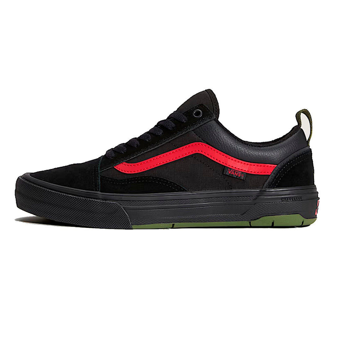 VANS SKATE OLD SKOOL WAFFLECUP Atiba スケート オールドスクール ワッフルカップ BLACK/GREEN