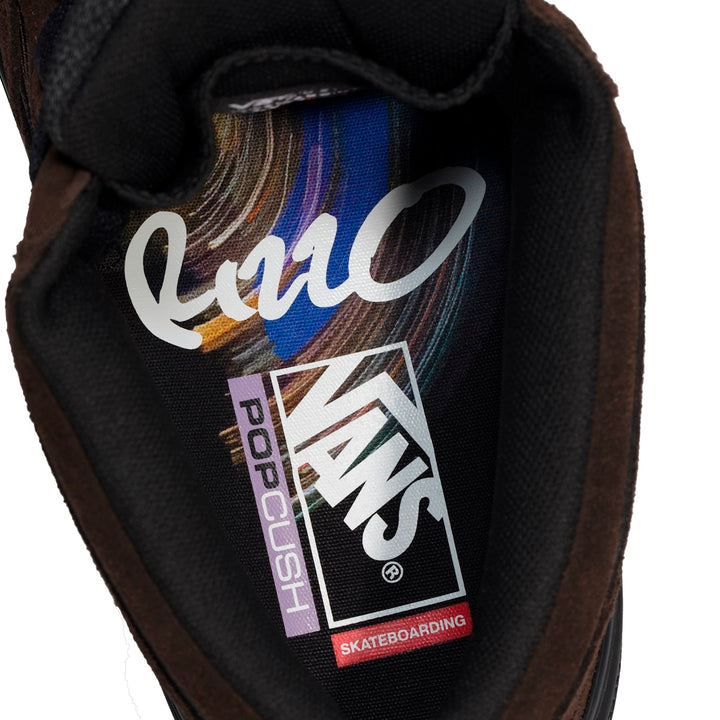 VANS SKATE HALF CAB WAFFLECUP Dick Rizzo ハーフキャブ ワッフルカップ BROWN/BLACK スケートボード スケボー シューズ スケシュー スニーカー 靴 メンズ