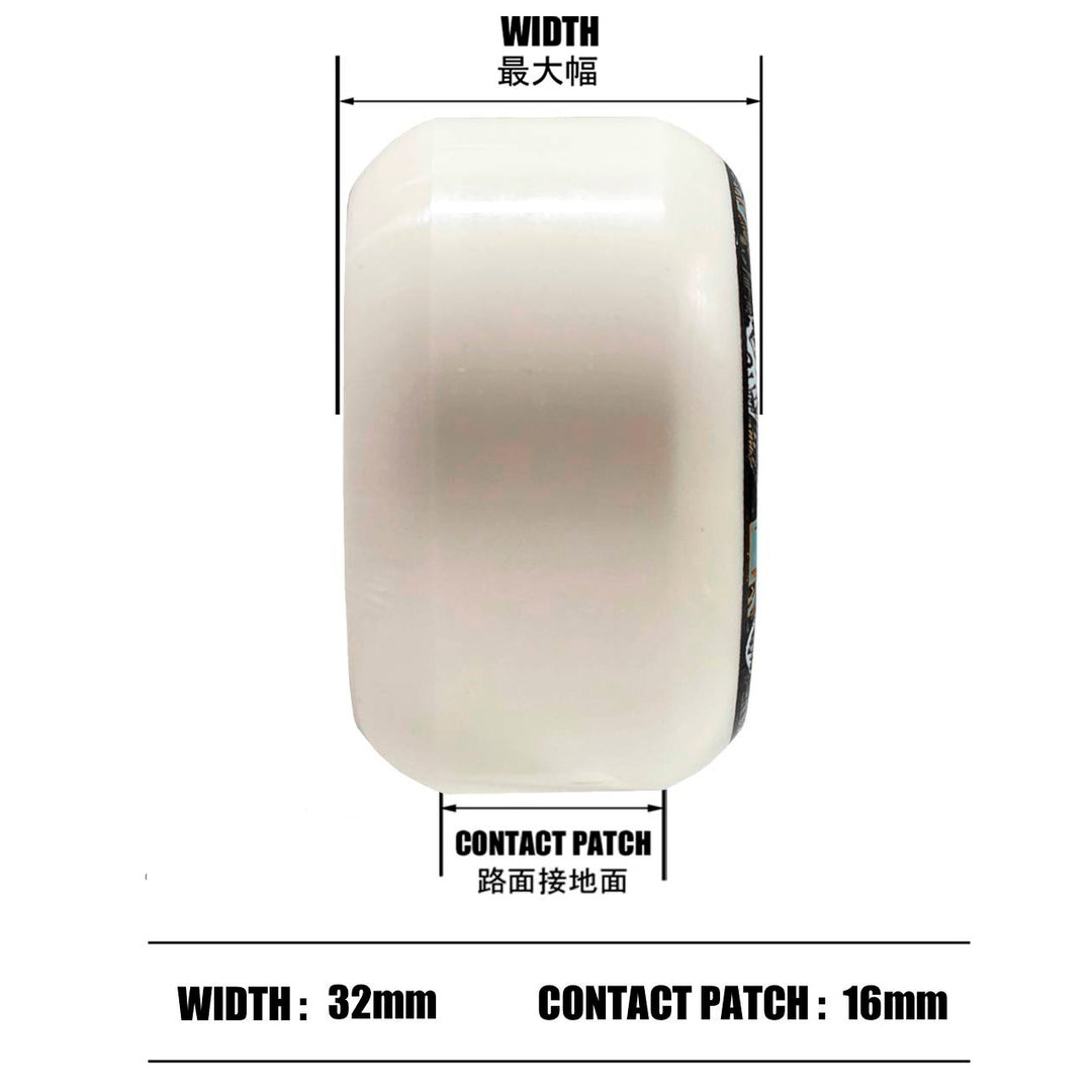 SPF SKATEPARK FORMULA SIDECUT P5 56mm 81B スケートボード スケボー ウィール
