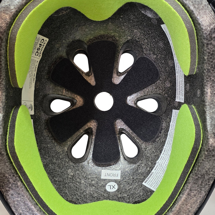 S1 LIFER HELMET SIZING LINER GREEN XLサイズ 6mm スケートボード スケボー ヘルメット ライナー