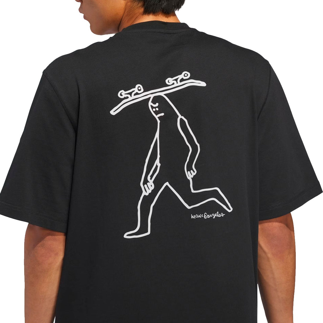 SKATEBOARDING x MARK GONZALES SKATESPOT Tシャツ BLACK  スケートボード スケボー メンズトップス Tシャツ 半袖