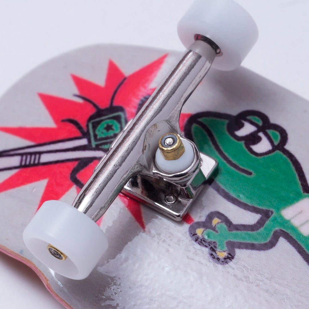 Feel Irie x MxMxM あにまる FINGERBOARD とかげ スケートボード スケボー ユビスケ