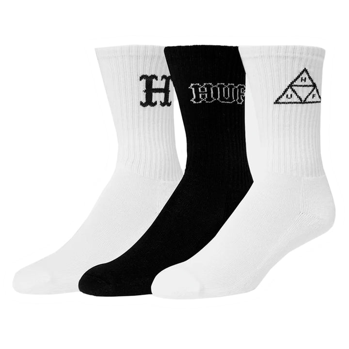 CORE 3 PACK CREW SOCKS U0650-C01S01