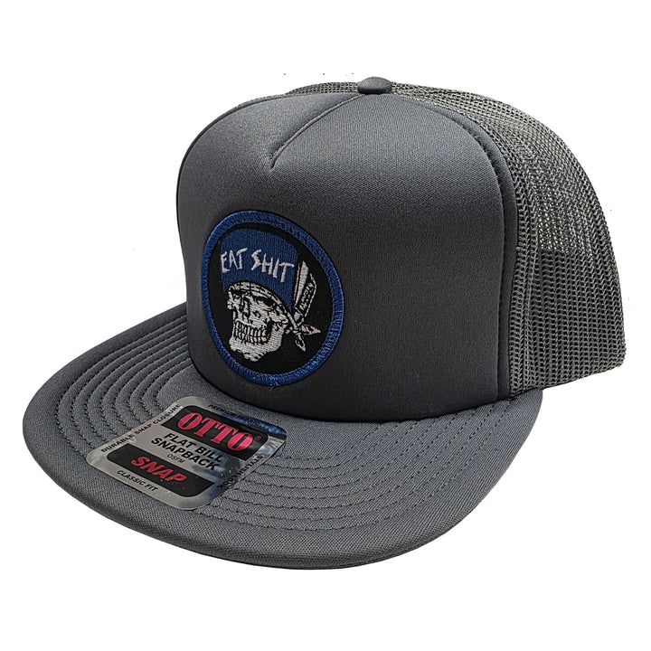 SUICIDAL SKATES EAT SHIT PATCH MESH HAT CHARCOAL スケートボード スケボー キャップ メンズ アパレル 帽子
