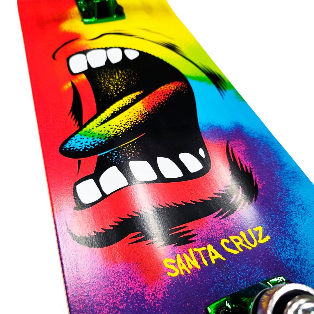 BIG MOUTH FULL TIEDYE 8.0 スケートボード スケボー コンプリート セット 完成品