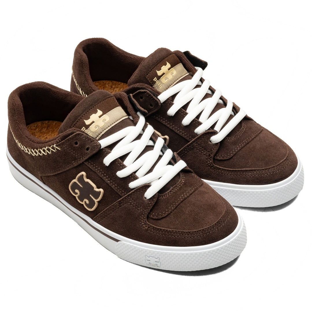 REED LOW BROWN SUEDE