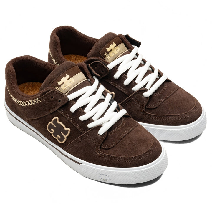 REED LOW BROWN SUEDE