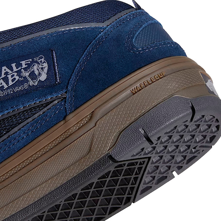 VANS SKATE HALF CAB WAFFLECUP ハーフキャブ ワッフルカップ NAVY/DARK GUM スケートボード スケボー シューズ スケシュー スニーカー 靴 メンズ