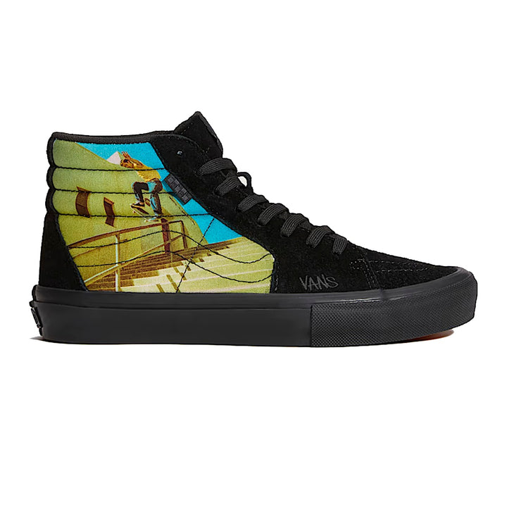 VANS SKATE SK8 HI Atiba (スケートハイ) BLACK/MULTI