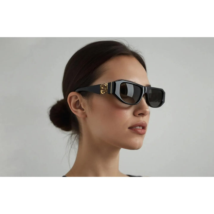 NOVEM LOC Black & 24k Gold Sunglasses ノヴェムロック / ブラック&24Kゴールド / サングラス / アジアンフィット / ナインファイブ