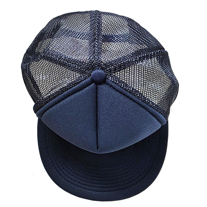 CROSS LETTER FLIP MESH HAT NAVY スケートボード スケボー キャップ メンズ アパレル 帽子