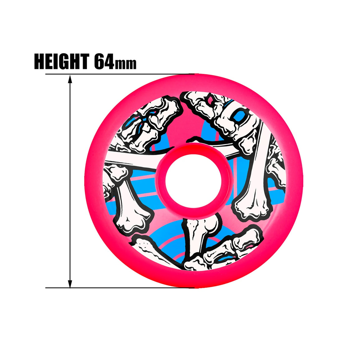 POWELL PERALTA CROSS BONES PINK 64mm 97A スケートボード スケボー ウィール