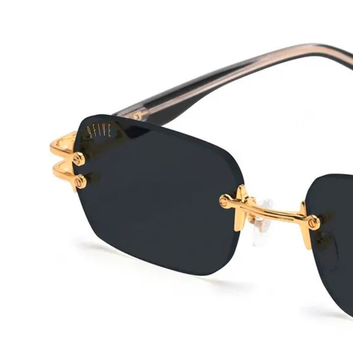 PURITY BLACK & 24K GOLD SUNGLASSES プリティー / ブラック&ゴールド / サングラス / ナインファイブ