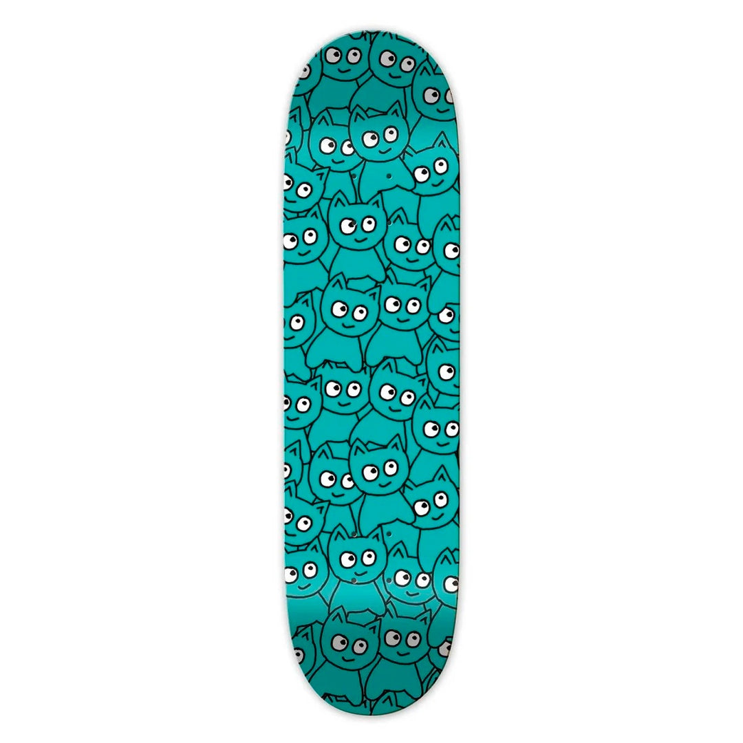 STICKER PILE TEAL 7.0 キッズサイズ スケートボード スケボー デッキ