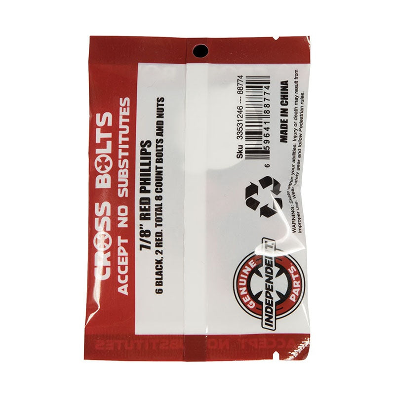 7/8 PHILLIPS ( BLACK/RED )