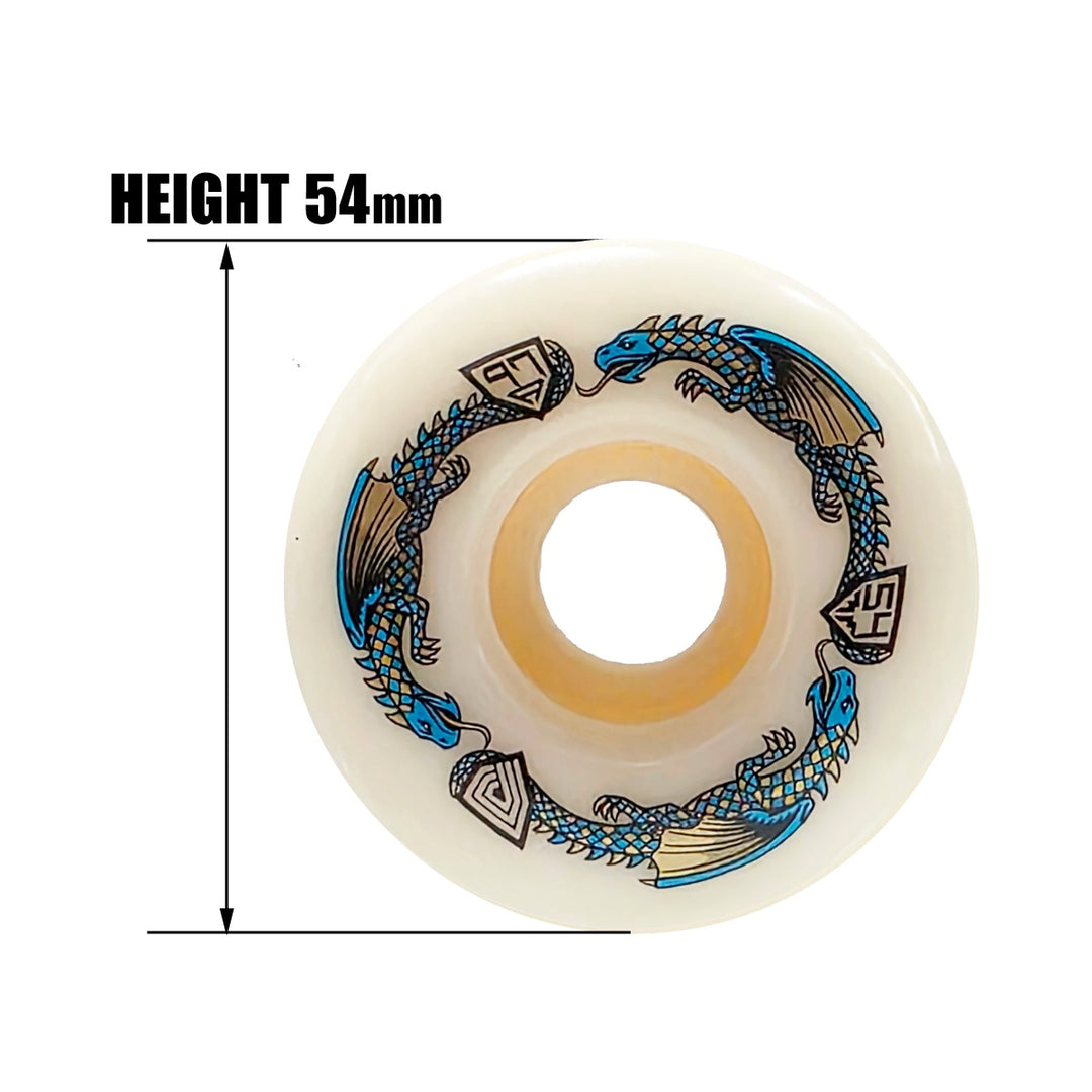 POWELL PERALTA DRAGON FORMULA V4 54mmx34mm 97A スケートボード スケボー ウィール