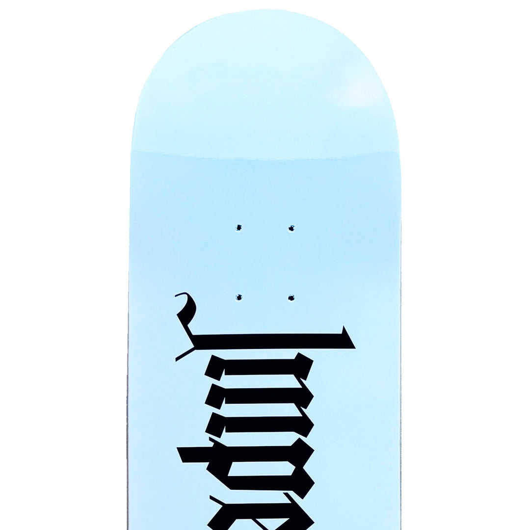 TEAM LOGO WHITE FLAT 8.0 スケートボード スケボー デッキ