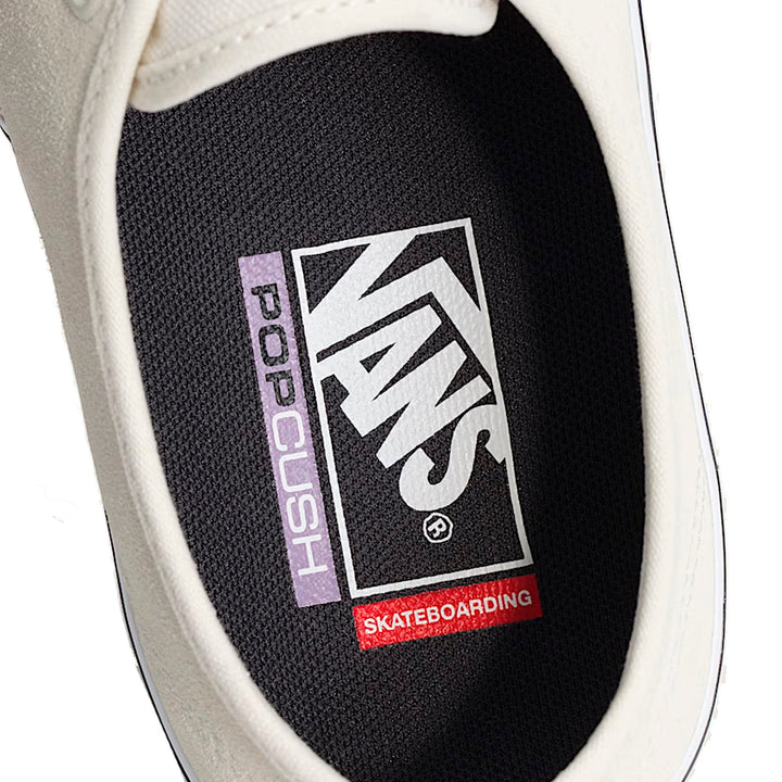 VANS SKATE AUTHNTIC スケート オーセンティック WHITE/GUNMETAL スケートボード スケボー シューズ スケシュー スニーカー 靴 メンズ
