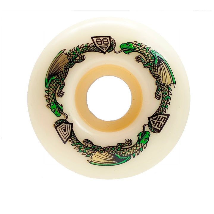 POWELL DRAGON FORMULA GREEN 52mm×31mm 88A