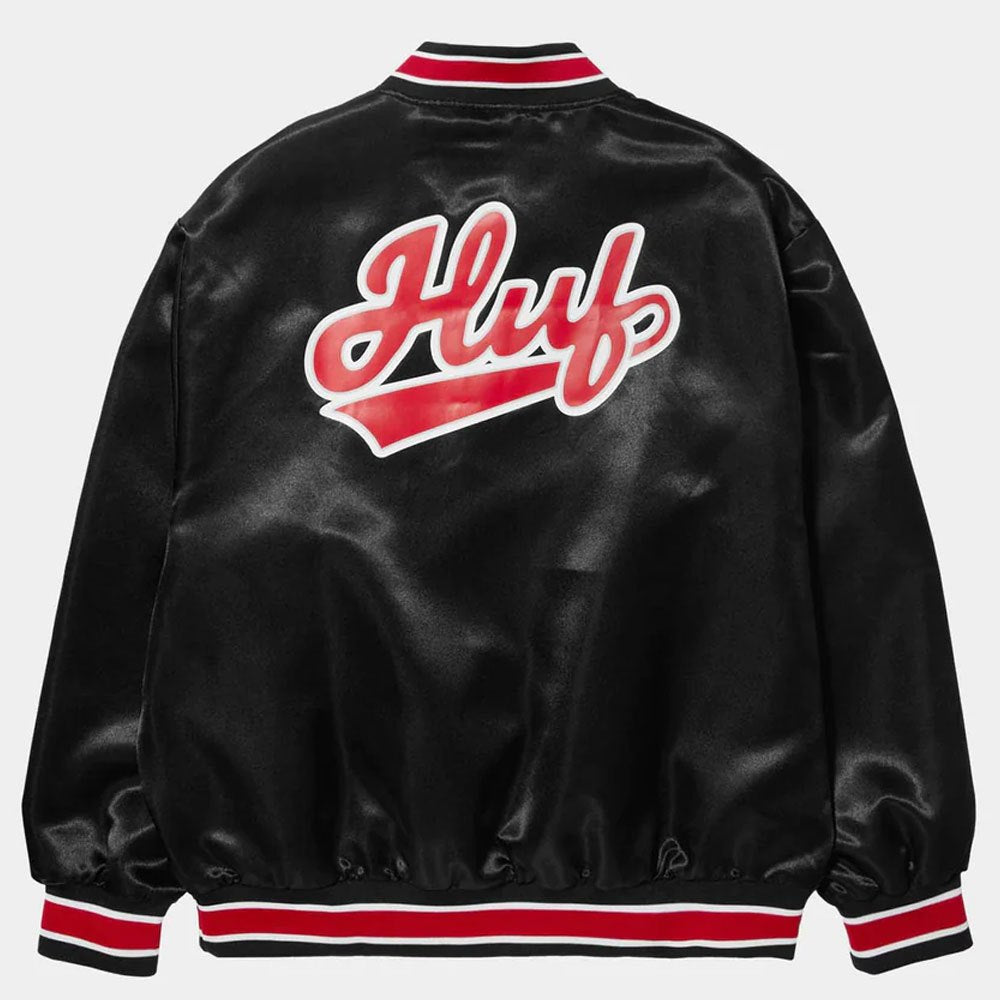 POP FLY SATIN BASEBALL JACKET U0720-C01S01