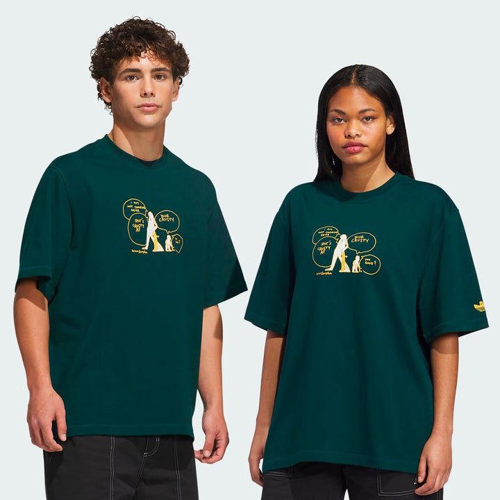 SKATEBOARDING x MARK GONZALES CRUSTY Tシャツ Aurora-Ivy/Black