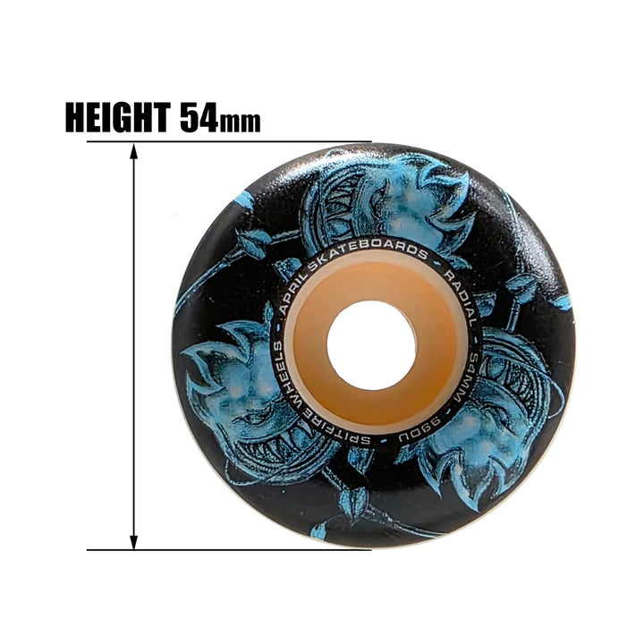 F4 99 RADIAL APRIL ROSE 54mm スケートボード スケボー ウィール