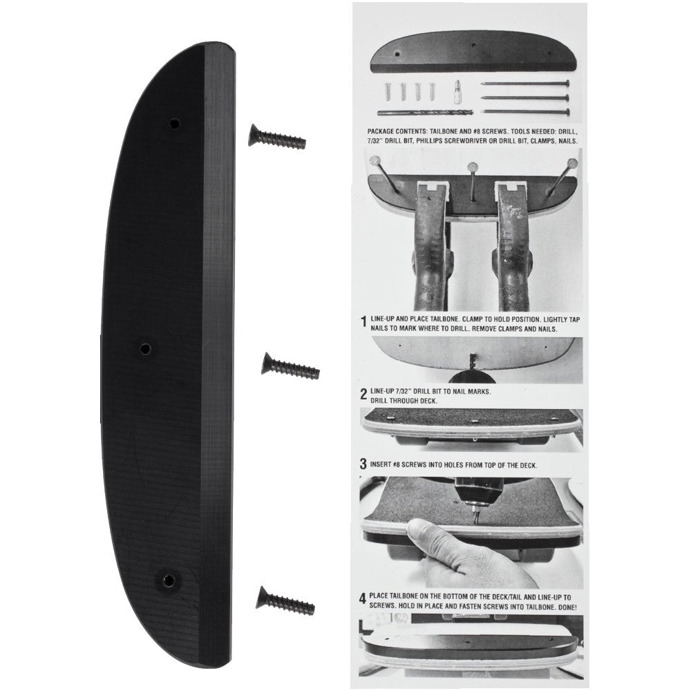 TAILBONE 8’ BLACK