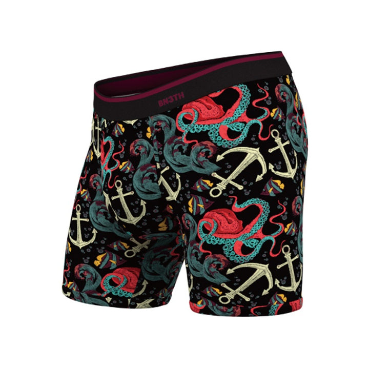 CLASSIC BOXER BRIEF PRINT ( UNDER THE SEA BLACK ) U0364-C01S01