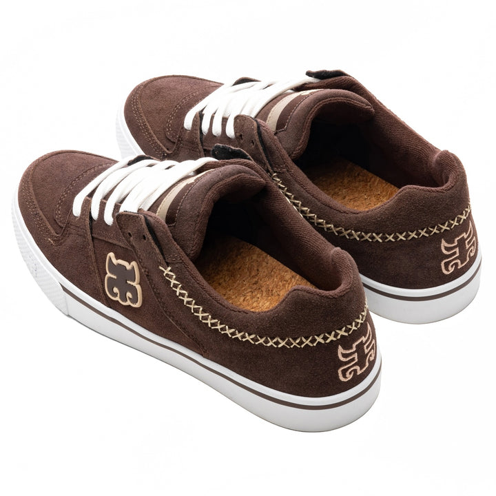 REED LOW BROWN SUEDE