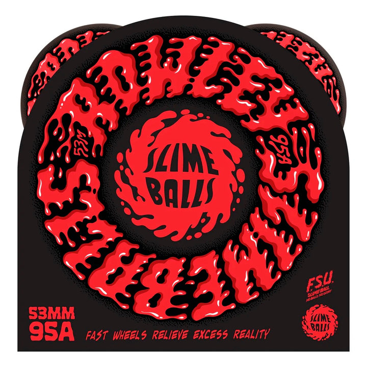 SLIME BALLS G.ROWLEY VOMIT MINI BLACK 53MM 95A U6228-C01S01