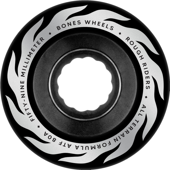 ATF ROUGH RIDERS RUNNERS ETERAL FLAME BLACK 59mm 80A (ソフトウィール)