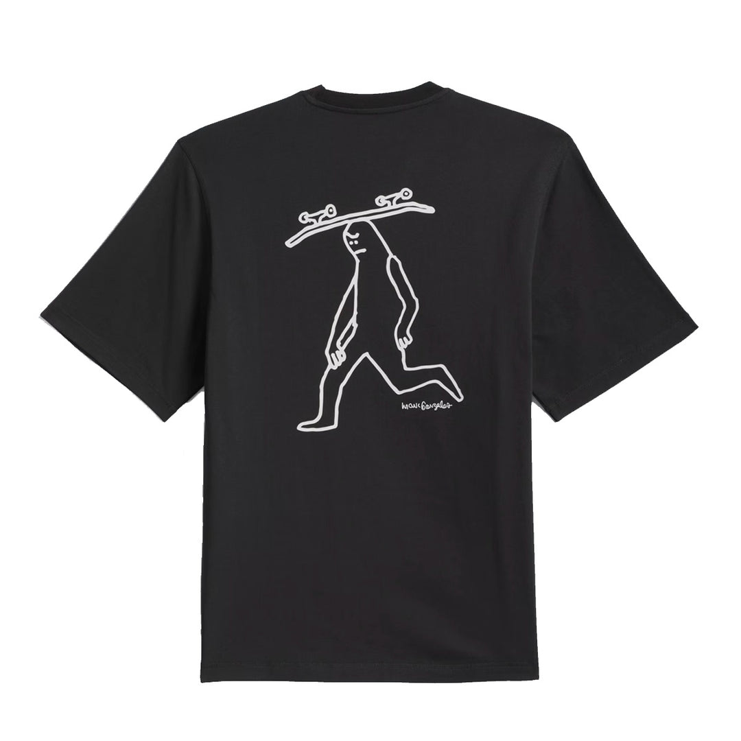 SKATEBOARDING x MARK GONZALES SKATESPOT Tシャツ BLACK  スケートボード スケボー メンズトップス Tシャツ 半袖