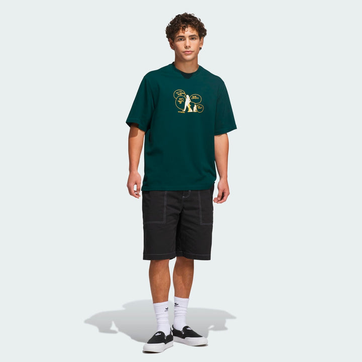 SKATEBOARDING x MARK GONZALES CRUSTY Tシャツ Aurora-Ivy/Black